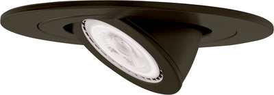 Elco Lighting 4" Die-Cast Adjustable Spot Trim, Bronze, EL1488B