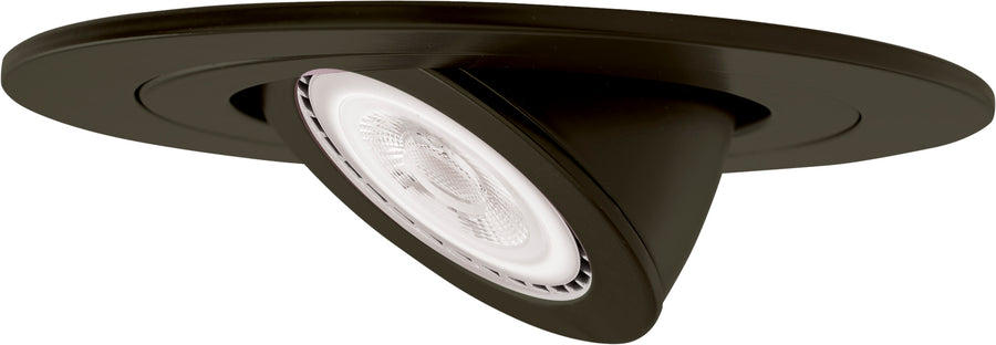 Elco Lighting 4" Die-Cast Adjustable Spot Trim, Bronze, EL1488B