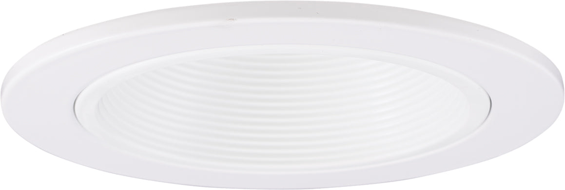 Elco Lighting 4 In. Adjustable Phenolic Step Baffle with Diecast Trim Ring, Dark Bronze, EL1493DB