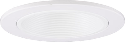 Elco Lighting 4 In. Adjustable Phenolic Step Baffle with Diecast Trim Ring, Dark Bronze, EL1493DB