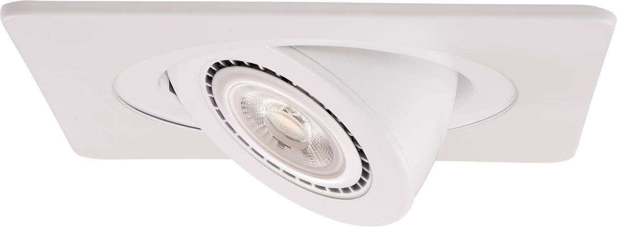 Elco Lighting 3" Die-Cast Adjustable Square Trim, EL2699ICEA