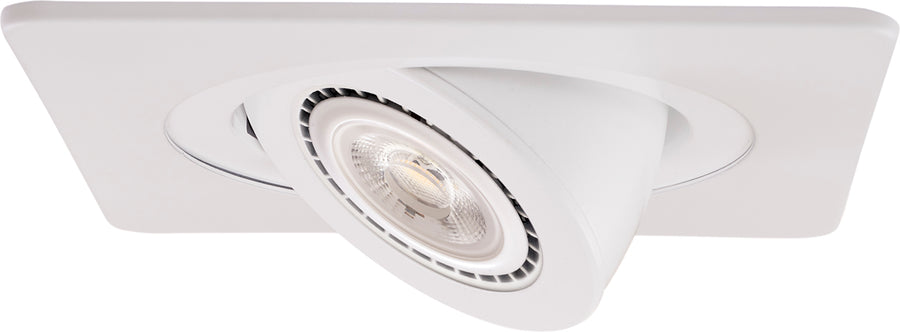 Elco Lighting 3" Die-Cast Adjustable Square Trim, EL2699ICEA
