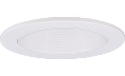 Elco Lighting 3 In. Die-Cast Adjustable Baffle Trim, White Nickel, EL2693WN