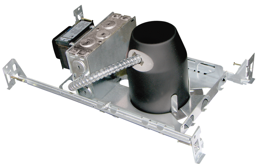 Elco Lighting 3" Low Voltage Airtight Housing, 12V MR16 Magnetic Transformer, EL2699A