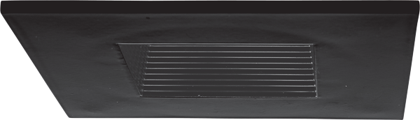 Elco Lighting Square Trim Diecast Baffle, EL2984B