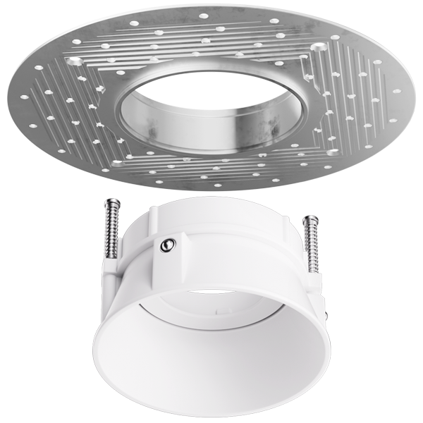 Elco Lighting Pex 3" Adjustable Trimless Reflector, Koto Module Compatible, ELK3540D