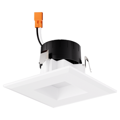 Elco Lighting 3 In. Square LED Reflector Insert, 9W, CCT Selectable, CRI93, Triac/ELV, EDSR-3SFRD