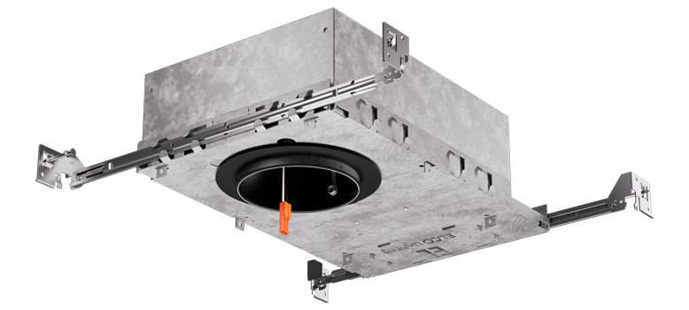 Elco Lighting 3" Shallow MAX Adjustability IC Airtight New Construction Housing, Triac/ELV, EL362ICA