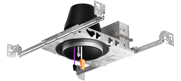 Elco Lighting 3" 0-10V New Construction IC Airtight Housing, 120/277V, 0-10V/Triac/ELV, EL390ICDXA