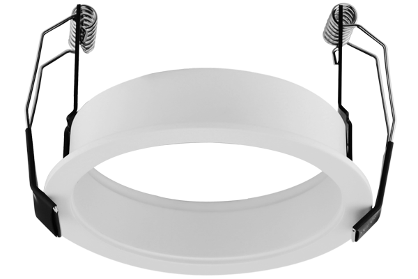 Elco Lighting 3" Knife Edge Wood Ceiling Trim, Black, EL3WCRB