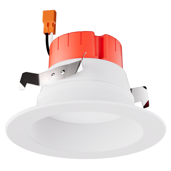 Elco Lighting 4" Round High Lumen LED Reflector, 14W, CCT Selectable, CRI 93+, TRIAC, Bronze, ELL4818BZ