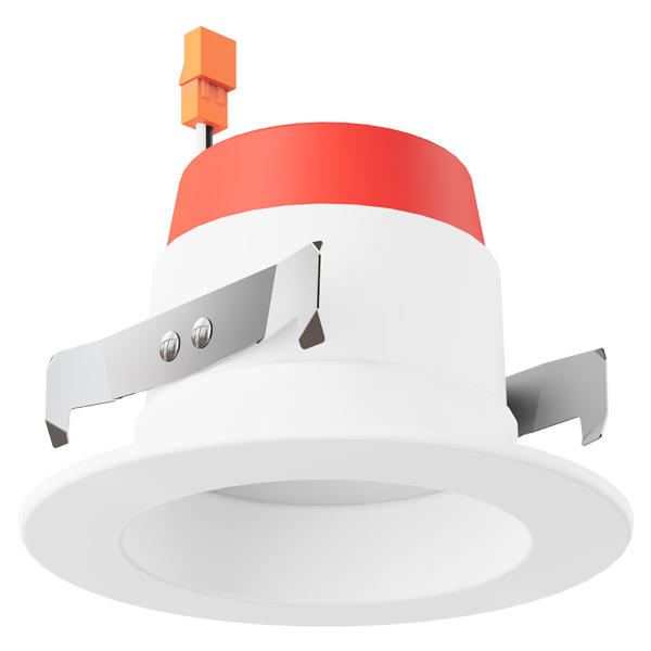 Elco Lighting EL431CT5 4" Round LED Reflector Insert, 12W, CCT Selectable, TRIAC Dimmable, White, EL431CT5W