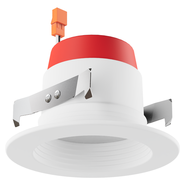 Elco Lighting 4" Round LED Baffle Insert, 12W, CRI90, CCT Selectable, TRIAC Dimming, Wet Location, EL439CT5W