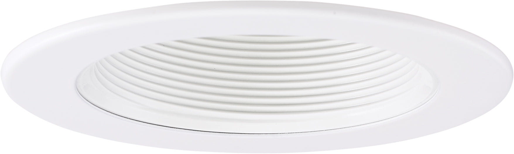 Elco Lighting 4" Baffle Trim, Field-Changeable 3-Optic Lens, White, EL4493W