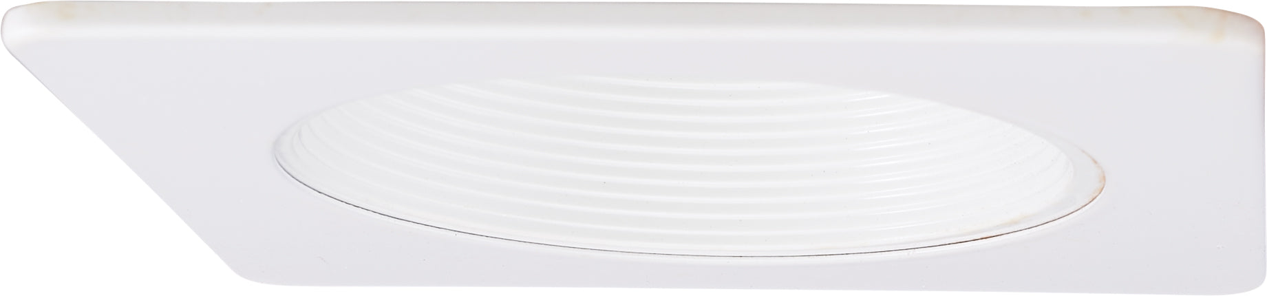 Elco Lighting 4" Square Baffle Trim with 3-Optic Lens, White, EL4593W