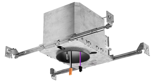 Elco Lighting 4" IC Airtight New Construction Housing, 0-10V, 120-277V, EL485ICDXA-EM7