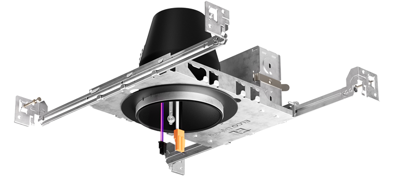 Elco Lighting 4" 0-10V New Construction Dedicated LED Housing, 14-18W, 120/277V, ELL4810B