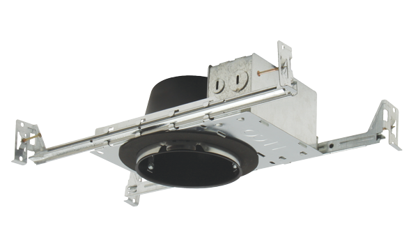 Elco Lighting 4" New Construction Shallow IC Airtight Housing, GU10, 120V, EL49LDICAS