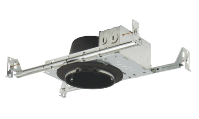 Elco Lighting 4" New Construction Shallow IC Airtight Housing, GU10, 120V, EL49LDICAS
