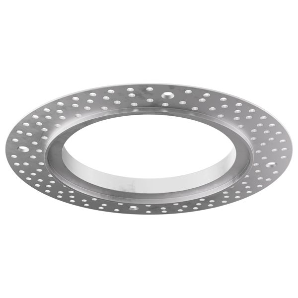 Elco Lighting 4" Round Flush Mount Trim Adaptor, EL4FMR