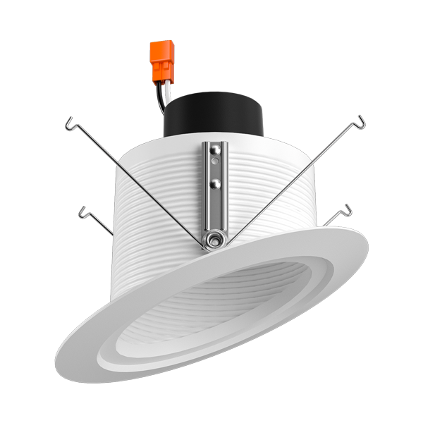 Elco Lighting 5" Sloped Ceiling Baffle Insert, 12W, CCT Selectable, TRIAC/ELV, Blue, EL511CT5B