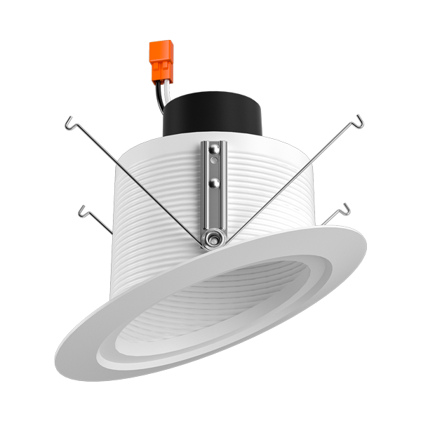 Elco Lighting 5" Sloped Ceiling LED Baffle Insert, 120V, Triac/ELV Dimming, Bronze, EL511CT5BZ