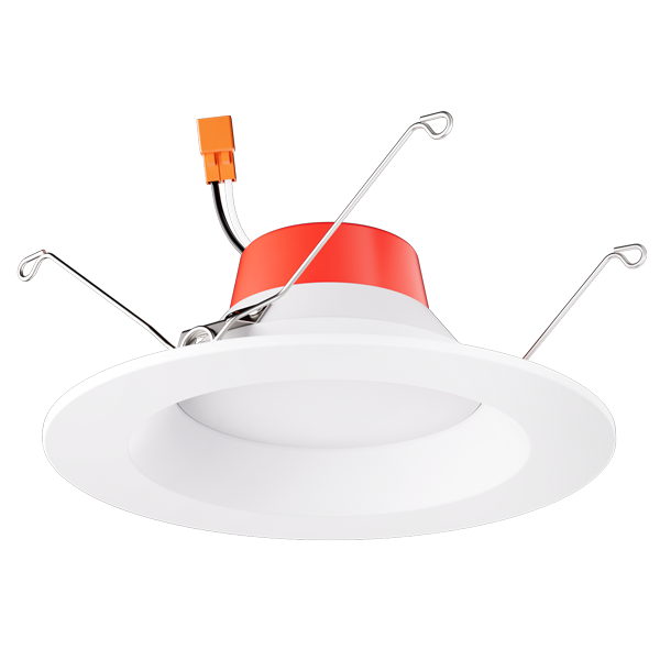 Elco Lighting 5"-6" LED Reflector Insert, 10W, CCT Selectable, TRIAC Dimmable, Wet Location, EL655CT5W