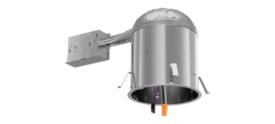 Elco Lighting 6" IC Remodel LED Housing, 0-10V, 120/277V, EL770RICDXA