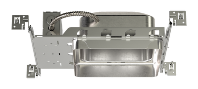 Elco Lighting 8 In. Square Incandescent IC New Construction Housing, Aluminum, EL8SQ
