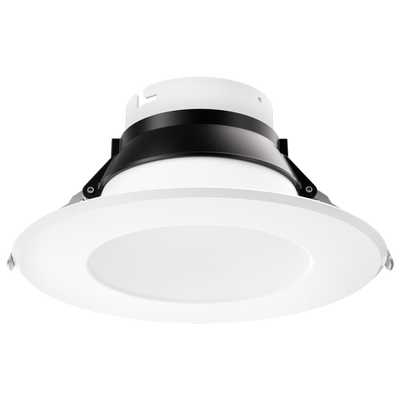 Elco Lighting Birch 4" Round Reflector Trim, All Black, ELB410BB