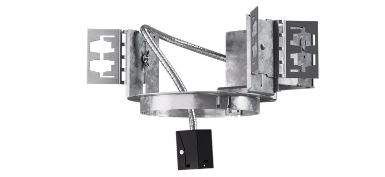 Elco Lighting Birch 6" New Construction Architectural Frame, 90 Min Battery Backup, ELB6EH-EM5