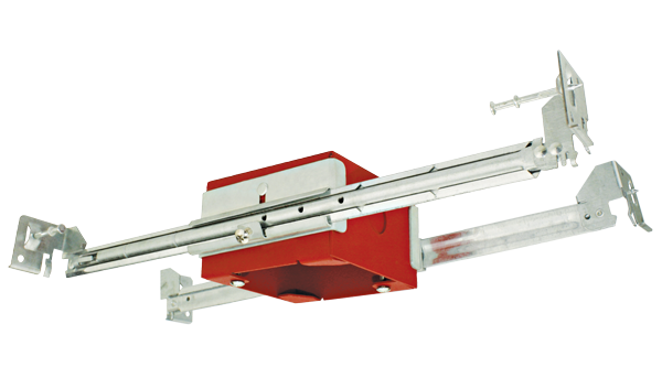 Elco Lighting Square New Construction Box, 3¾ In. × 2⅛ In., ELJ4S