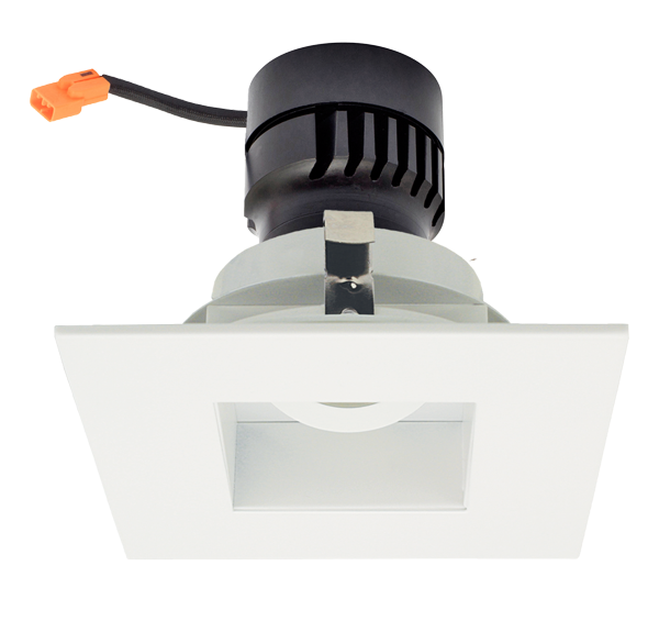 Elco Lighting Koto 10–12.5W, CCT Selectable, CRI95+, 4" Square Adjustable Reflector, Black, ELK4282B