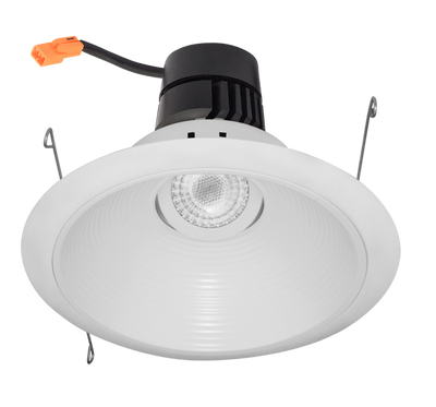 Elco Lighting Koto Module with 6" Flexa Round Adjustable Baffle Trim, 10–12.5W, CCT Selectable, CRI90+, Triac/ELV, All Bronze, ELK693BZBZ