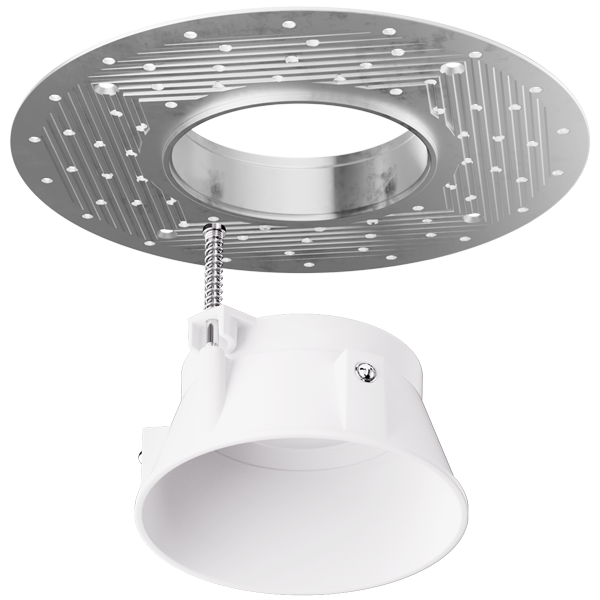 Elco Lighting Pex 3" Trimless Reflector, Wet Location Rated, Black, ELK308B