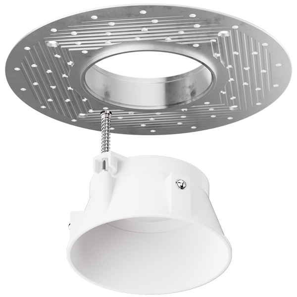 Elco Lighting Pex 3" Trimless Reflector, Wet Location Rated, White, ELK308W