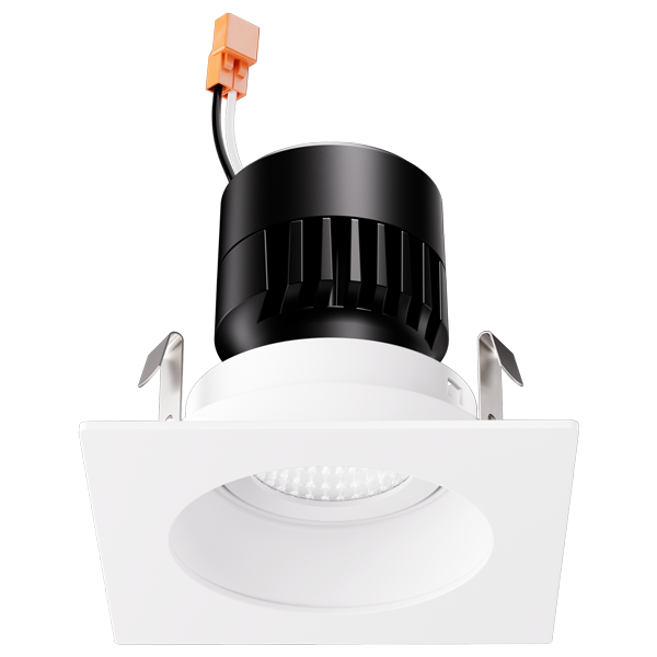 Elco Lighting Koto Module, 3" Square Adjustable Gimbal Trim, 120V, CRI95, EL390RICA-EM5