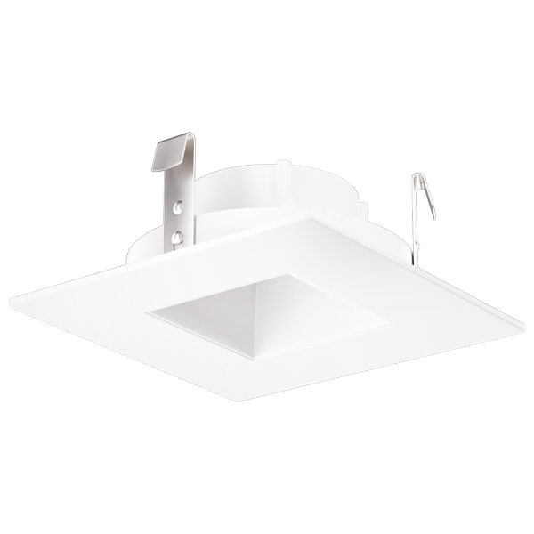 Elco Lighting Pex 3" Square Reflector, Wet Location Rated, White, ELK3341W