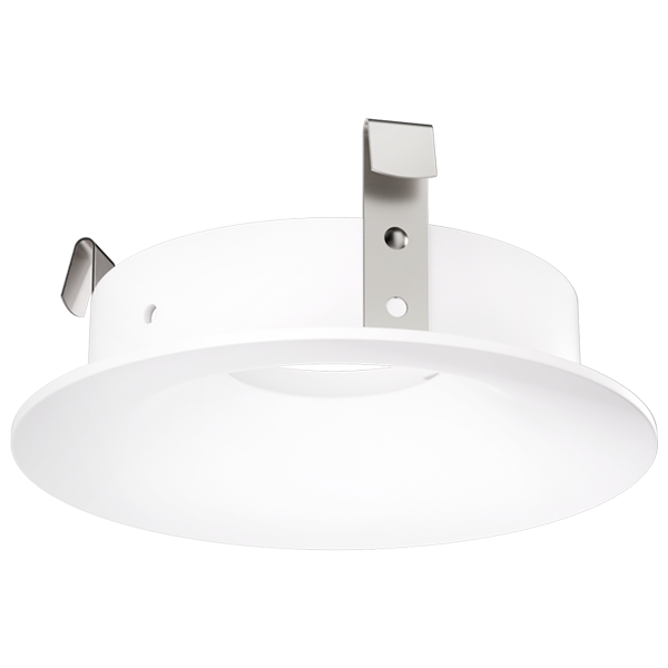 Elco Lighting Pex 3" Round Curved Reflector, All Black, ELK3672B