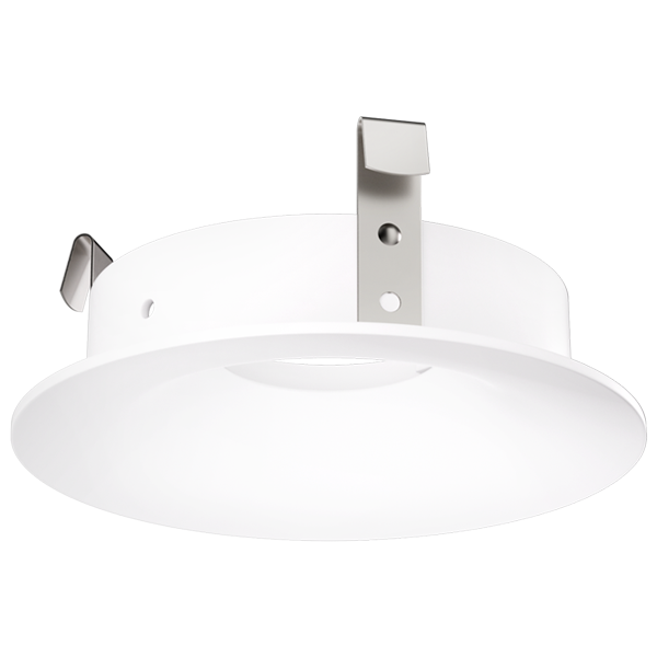 Elco Lighting Pex 3" Round Curved Reflector, All White, ELK3672W