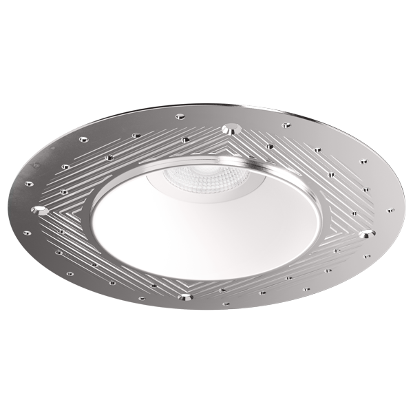 Elco Lighting Pex 4" Trimless Smooth Reflector Trim, Black, ELL430B