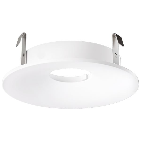 Elco Lighting Pex 4" Round Curved Reflector, White, ELK4172W