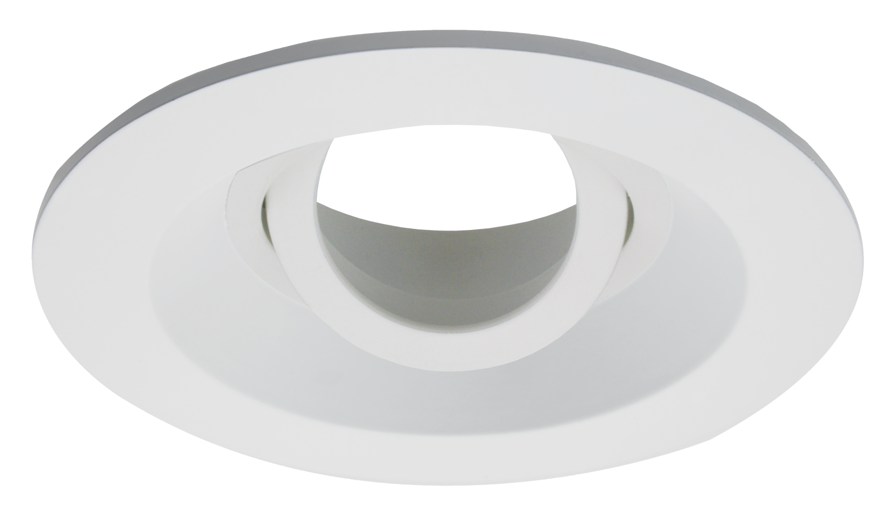 Elco Lighting Unique 4" Round Adjustable Reflector for Koto Module, White, ELK4710B