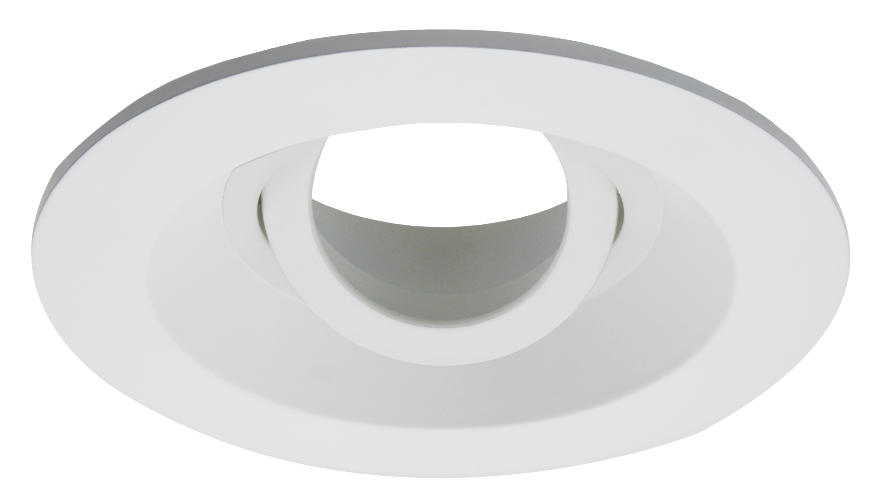 Elco Lighting Unique 4" Round Adjustable Reflector for Koto Module, White, ELK4710W