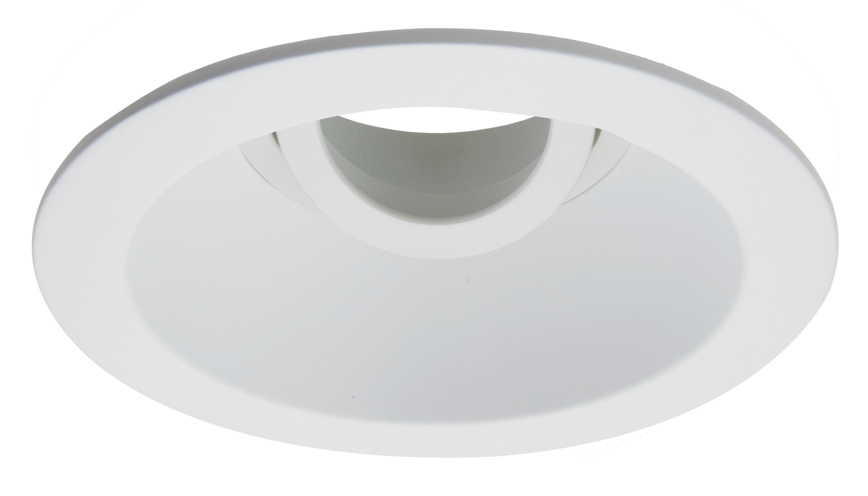 Elco Lighting Unique 4" Round Deep Reflector for Koto Module, White, ELK4717W
