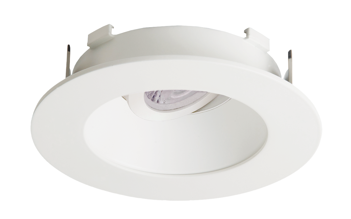 Elco Lighting Flexa 4" Round Adjustable Reflector for Koto Module, Black, ELK4721BB
