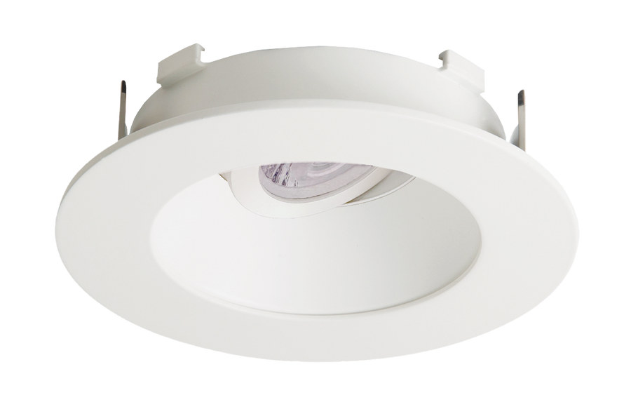 Elco Lighting Flexa 4" Round Adjustable Reflector for Koto Module, Black/White, ELK4721BW