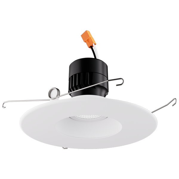 Elco Lighting Koto Module with 5" Pex Round Reflector Trim, 10–12.5W, CCT Selectable, CRI 95, 120V, Triac/ELV, EKCL5421W