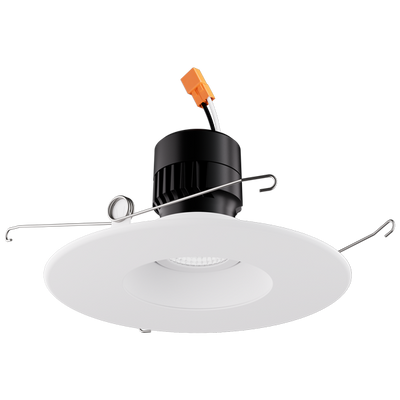 Elco Lighting Koto Module with 5" Pex Round Reflector Trim, 10–12.5W, CCT Selectable, CRI 95, 120V, Triac/ELV, EKCL5421W