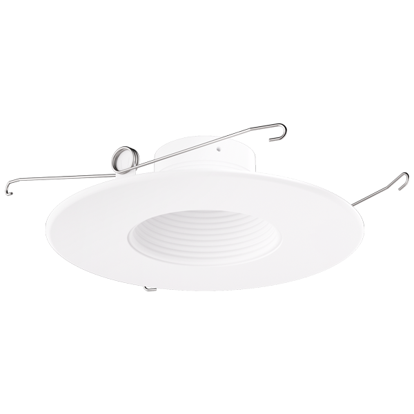 Elco Lighting 5" Round Adjustable Baffle for Koto Module, White, ELK5493W
